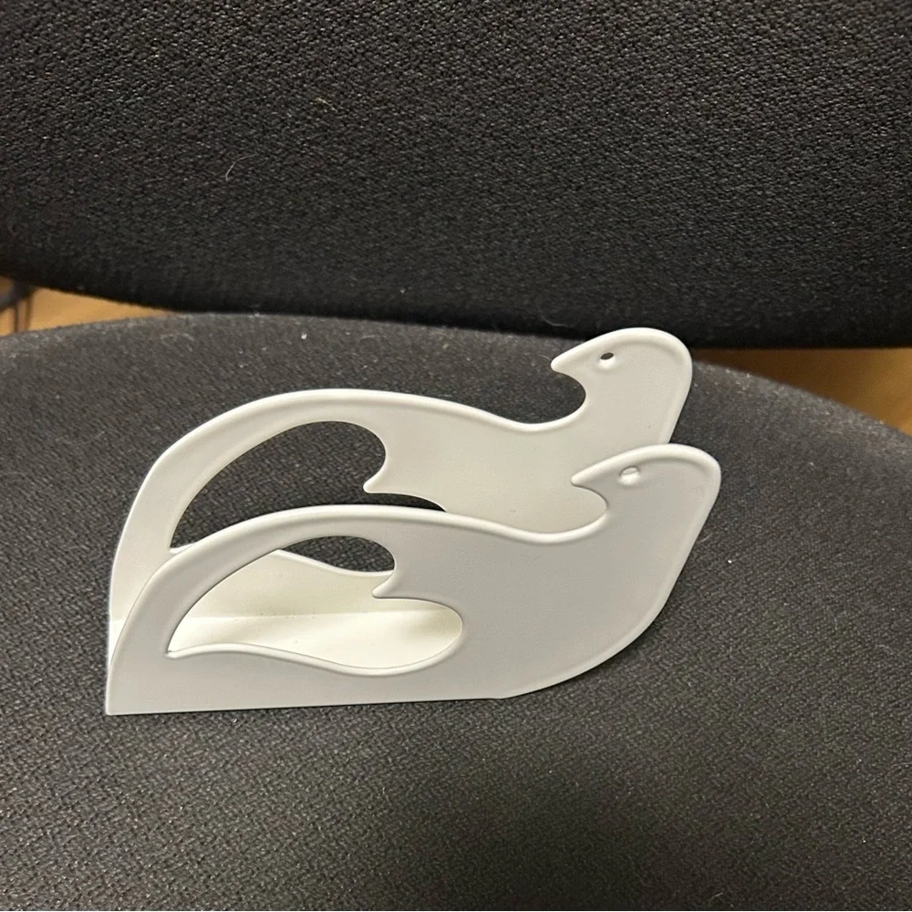 IKEA Partridge, heart napkin holder
